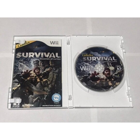 Nintendo Wii Cabela's Survival Shadows Of Katmai - Picture 4 of 4